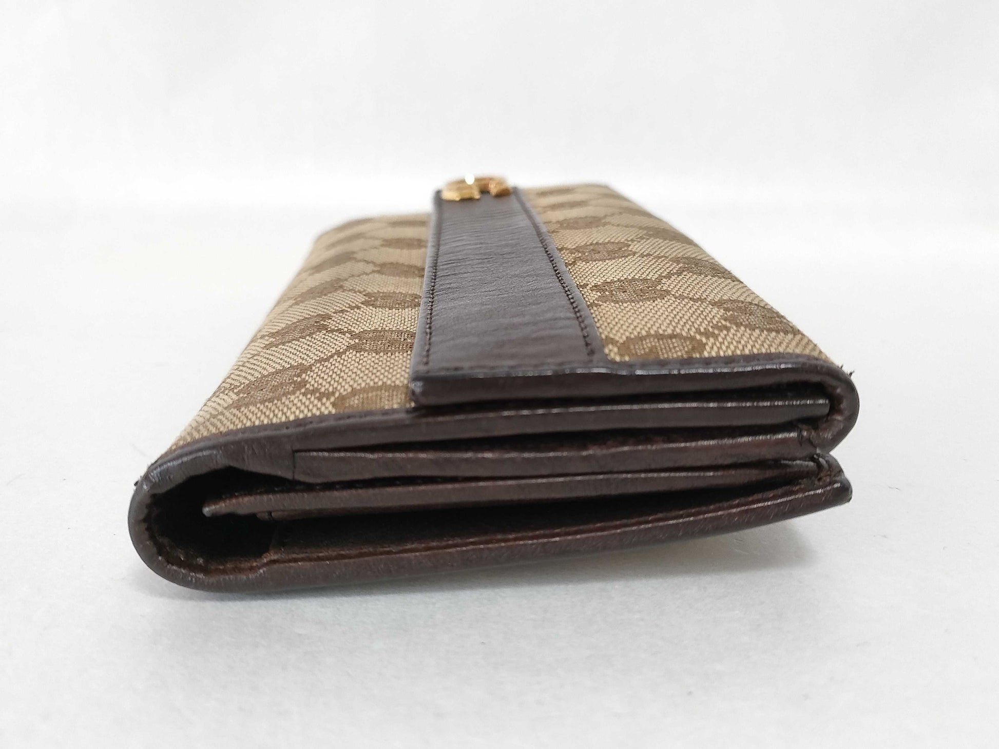 GUCCI GG Canvas Gucci Marmont GG Long Wallet