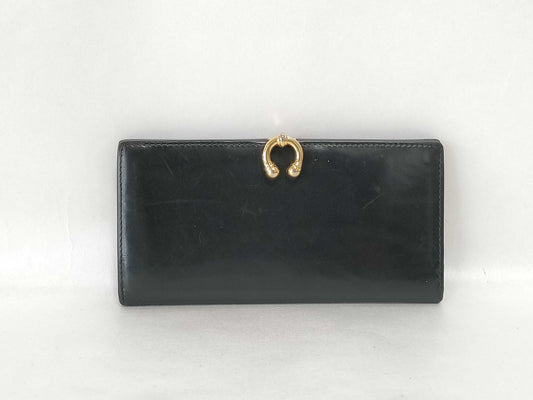 GUCCI Gucci Leather Long Wallet