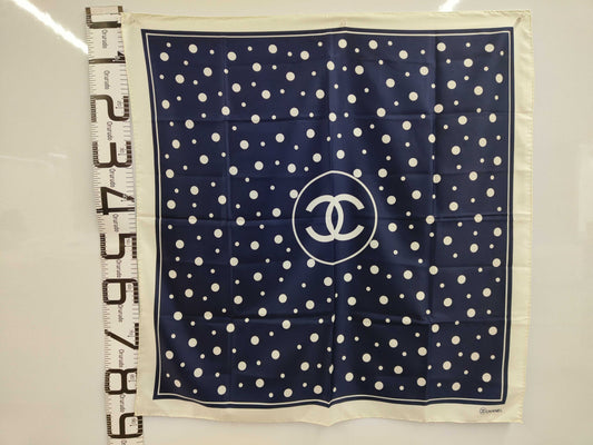 CHANEL Silk Scarf with Coco Mark and Other Accessories