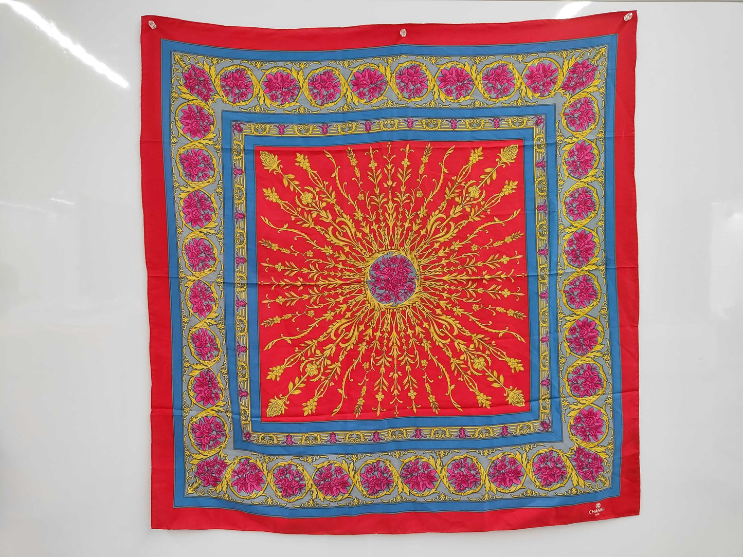 CHANEL Silk Scarf Other Accessories