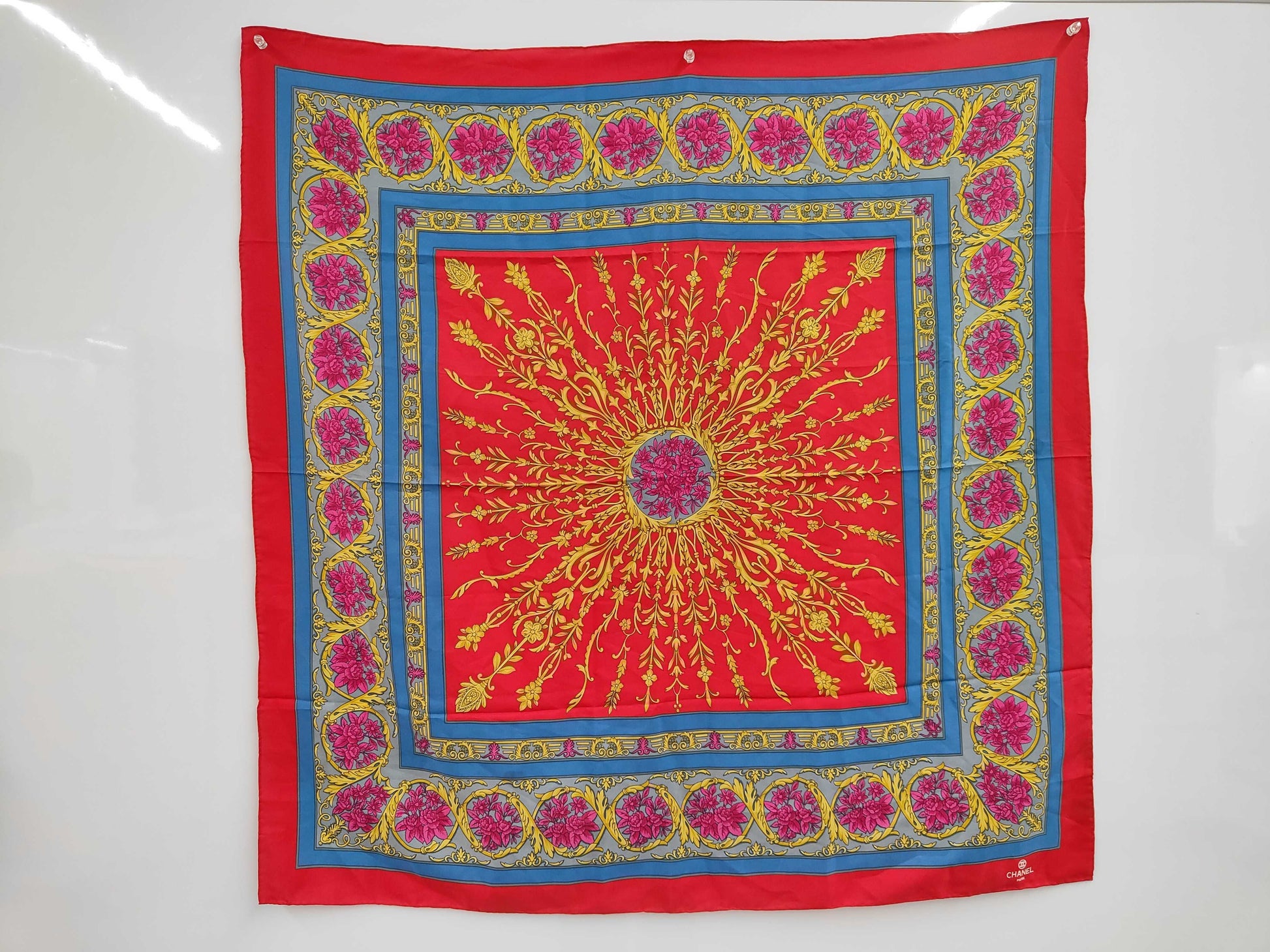 CHANEL Silk Scarf Other Accessories