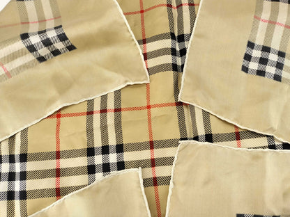 BURBERRY Nova Check Silk Scarf