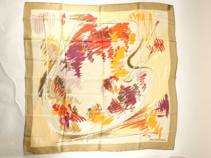 BALENCIAGA Balenciaga Scarf Silk Scarf