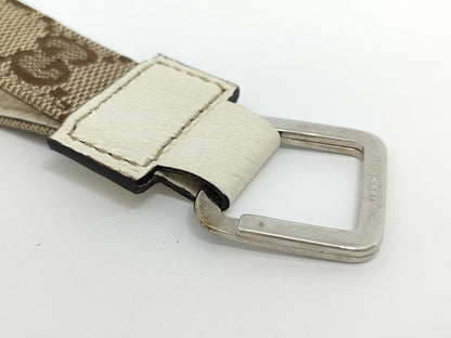 GUCCI GG Canvas Gucci GG Keychain with Box Key Case/Keychain