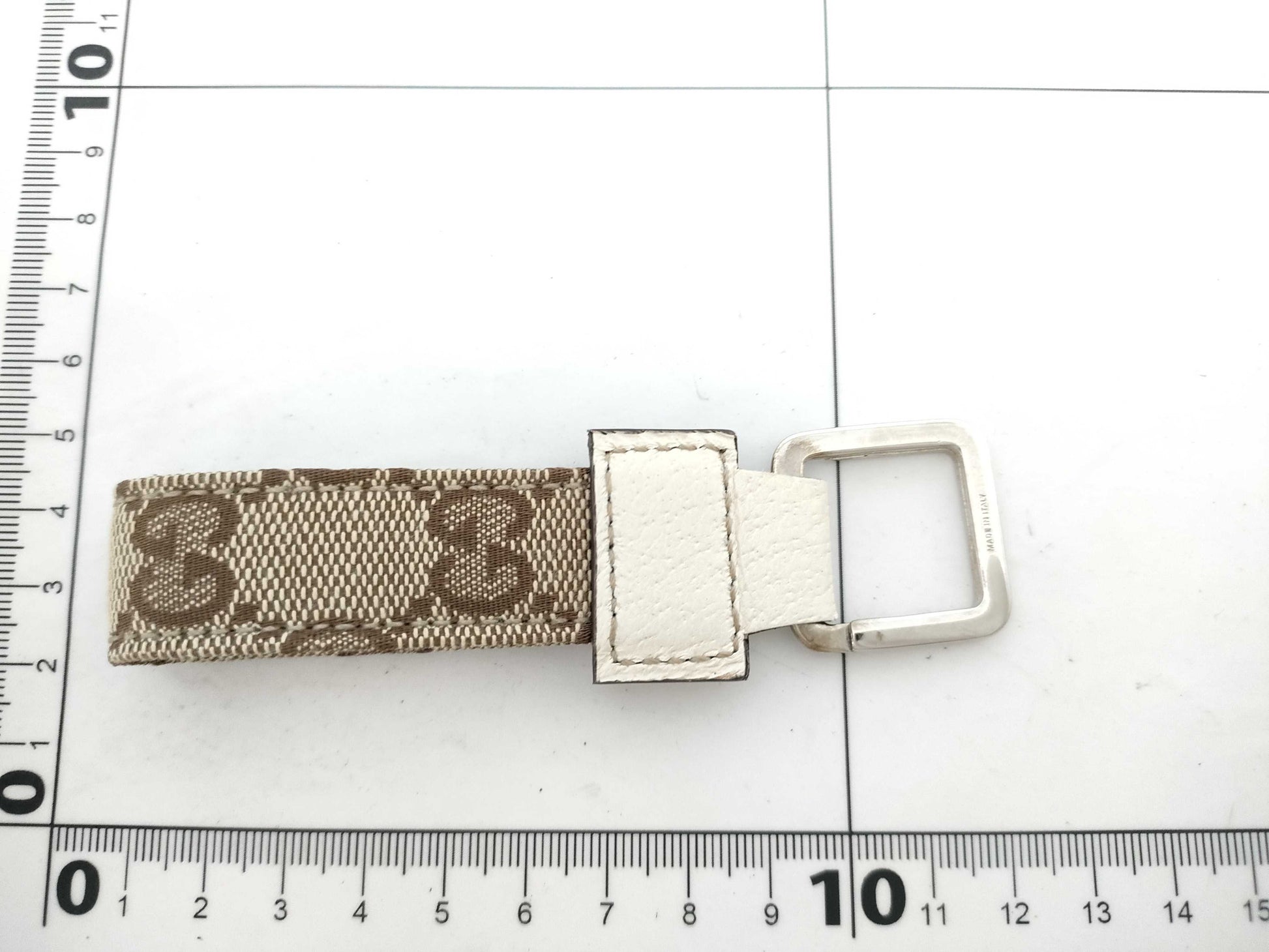 GUCCI GG Canvas Gucci GG Keychain with Box Key Case/Keychain