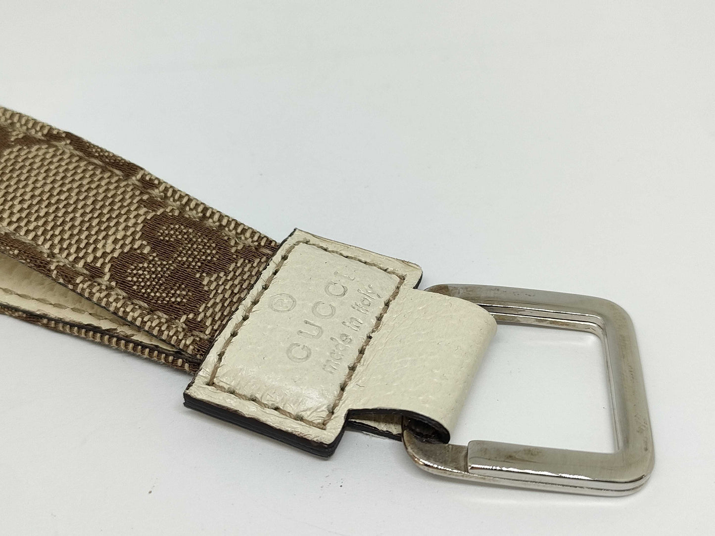 GUCCI GG Canvas Gucci GG Keychain with Box Key Case/Keychain