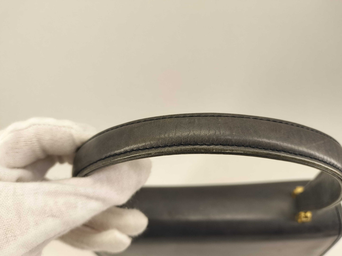 GUCCI Gucci Handbag Leather GG Handbag