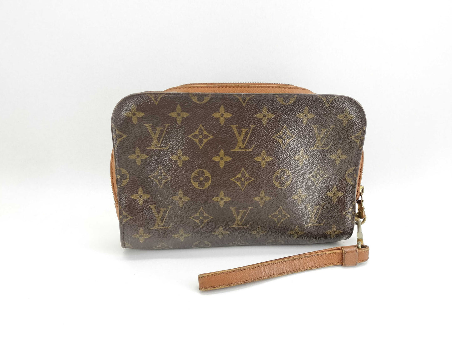 LOUIS VUITTON Monogram Louis Vuitton Monogram Clutch Bag Orsay Clutch Bag