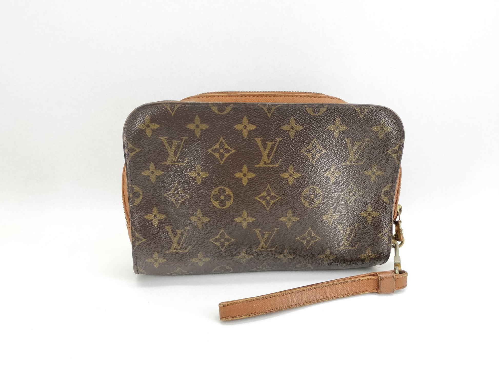 LOUIS VUITTON Monogram Louis Vuitton Monogram Clutch Bag Orsay Clutch Bag