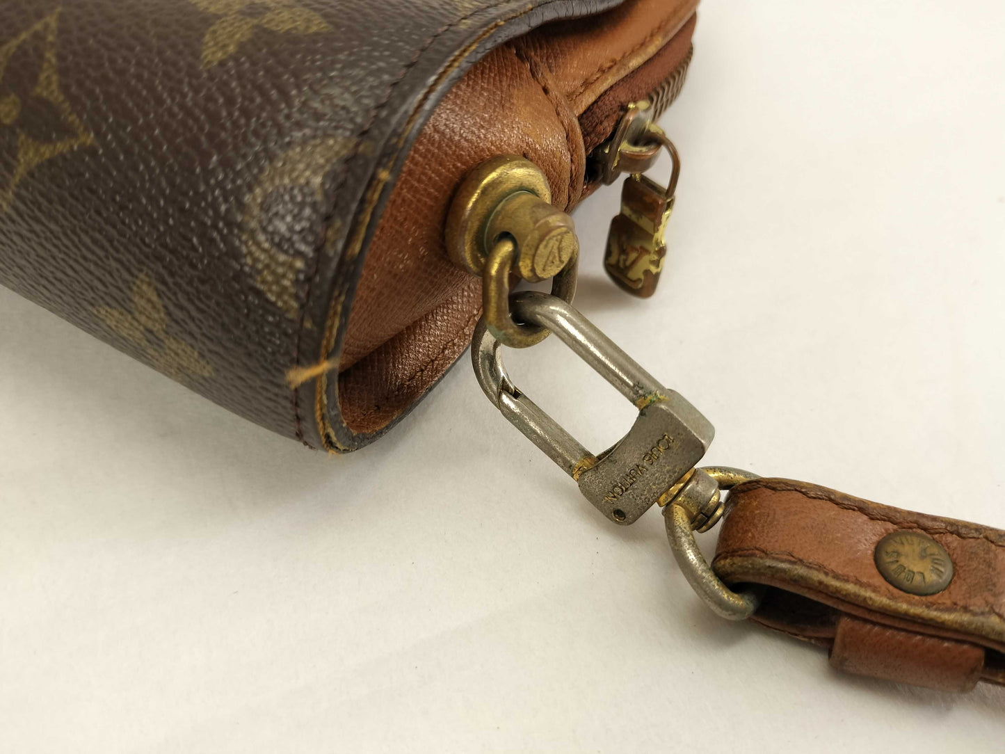 LOUIS VUITTON Monogram Louis Vuitton Monogram Clutch Bag Orsay Clutch Bag