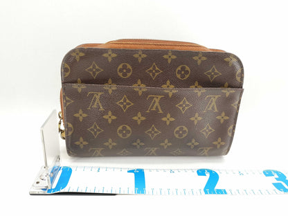 LOUIS VUITTON Monogram Louis Vuitton Monogram Clutch Bag Orsay Clutch Bag