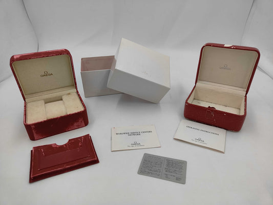 OMEGA Empty Box 2 Pieces Unisex