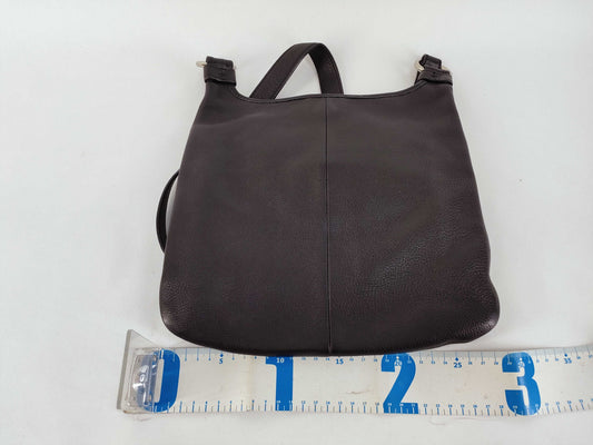 COACH Shoulder Bag Leather Black Shoulder Bag