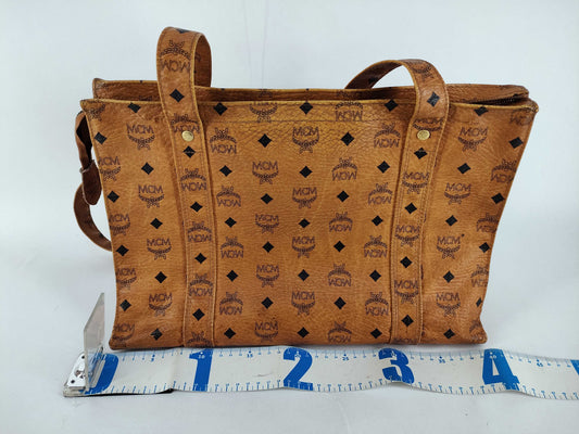 MCM Tote Bag Yellow Tote Bag