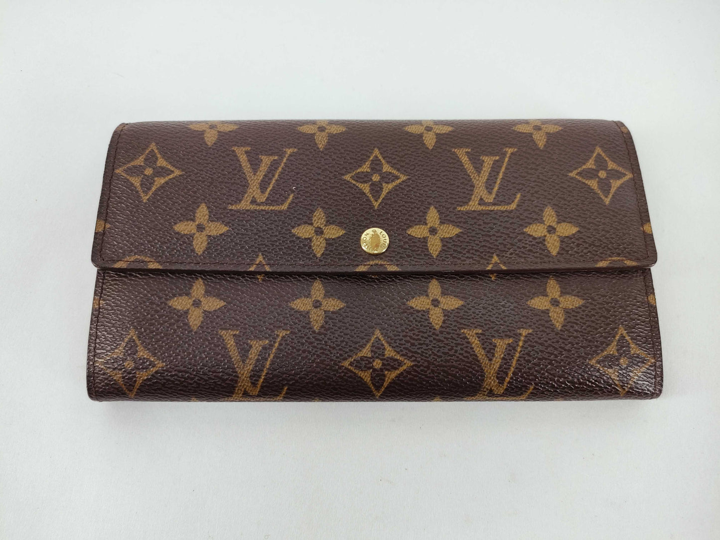 LOUIS VUITTON Monogram Portefeuille Sarah Monogram Wallet
