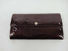 LOUIS VUITTON Vernis Portefeuille Sarah Vernis Amaranth Wallet