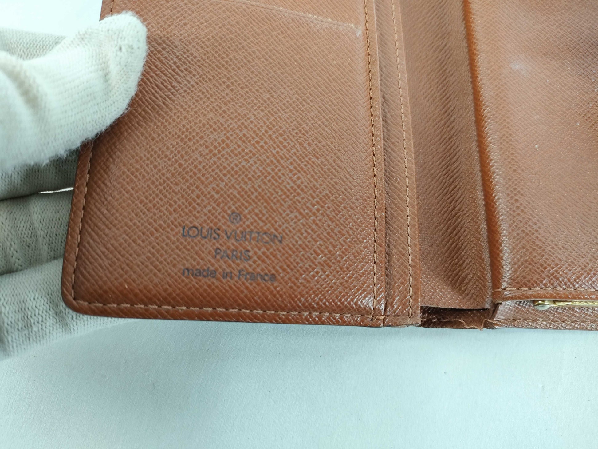 LOUIS VUITTON Monogram Compact Zip and 4 other Monogram wallets