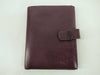 HERMES Jura Bi-fold Wallet, □F Stamp, Bordeaux Wallet