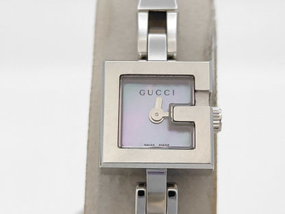 GUCCI 102 13440708 Quartz Shell Dial Women's Watch