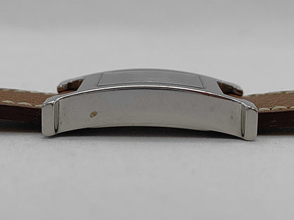 HERMES HH1.210 2049693 Pink Shell Dial Quartz Women's Watch 