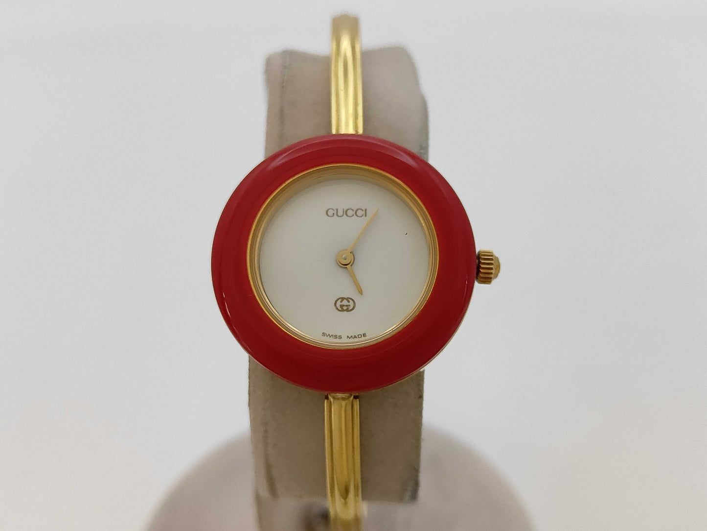 GUCCI Change Bezel 1100-L 0414437 Quartz Women's Watch