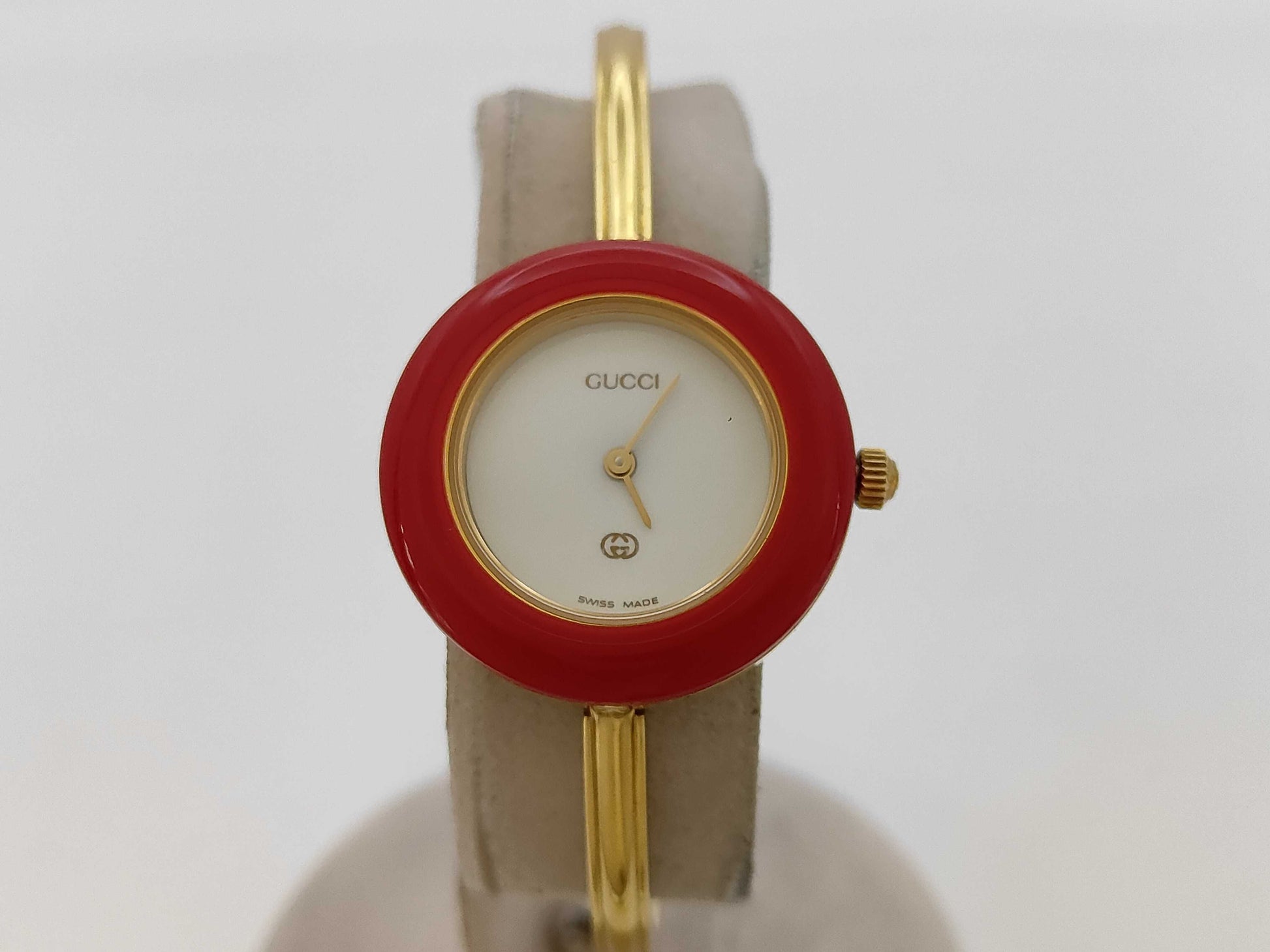 GUCCI Change Bezel 1100-L 0414437 Quartz Women's Watch