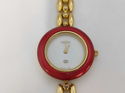 GUCCI Change Bezel 1200 1100L 0118286 Quartz Women's Watch, Current Condition, Not Working