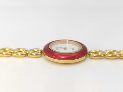 GUCCI Change Bezel 1200 1100L 0118286 Quartz Women's Watch, Current Condition, Not Working