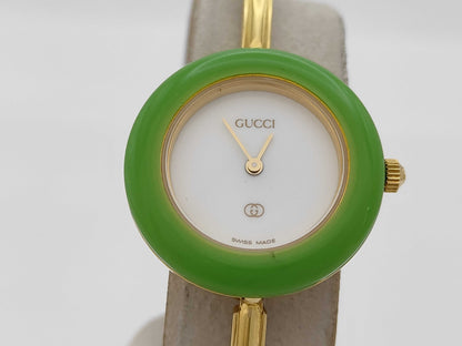 GUCCI Change Bezel 1100-L 0371316 Quartz Women's Watch