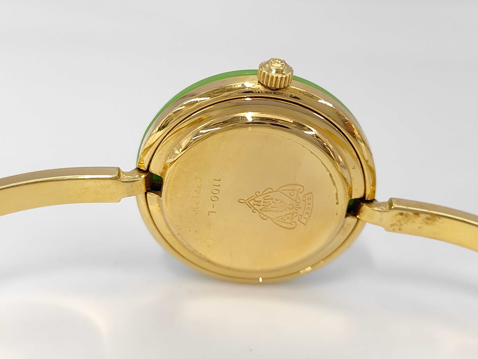 GUCCI Change Bezel 1100-L 0371316 Quartz Women's Watch