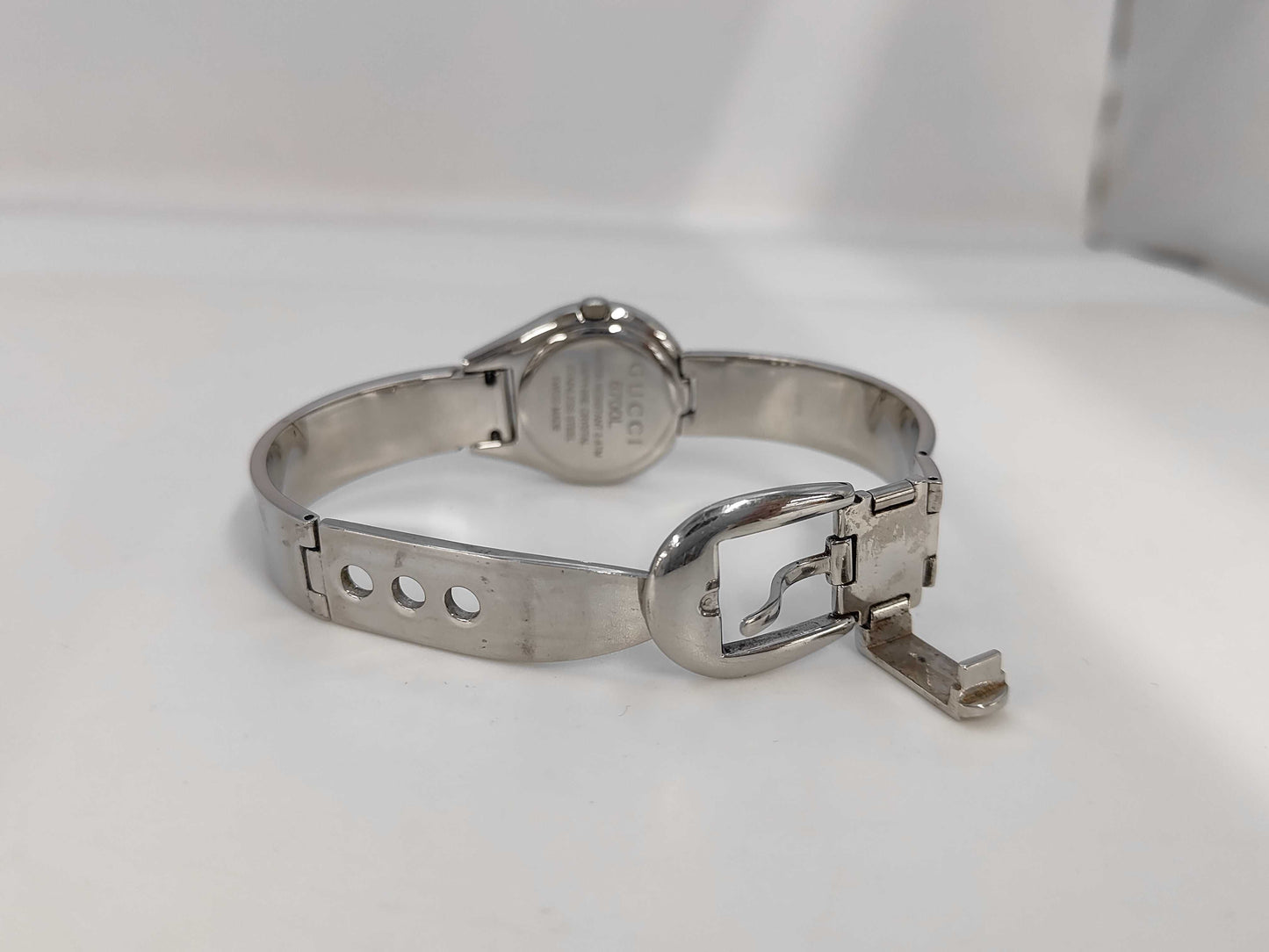 GUCCI 6700L 0043502 Quartz Black Dial Women's Watch