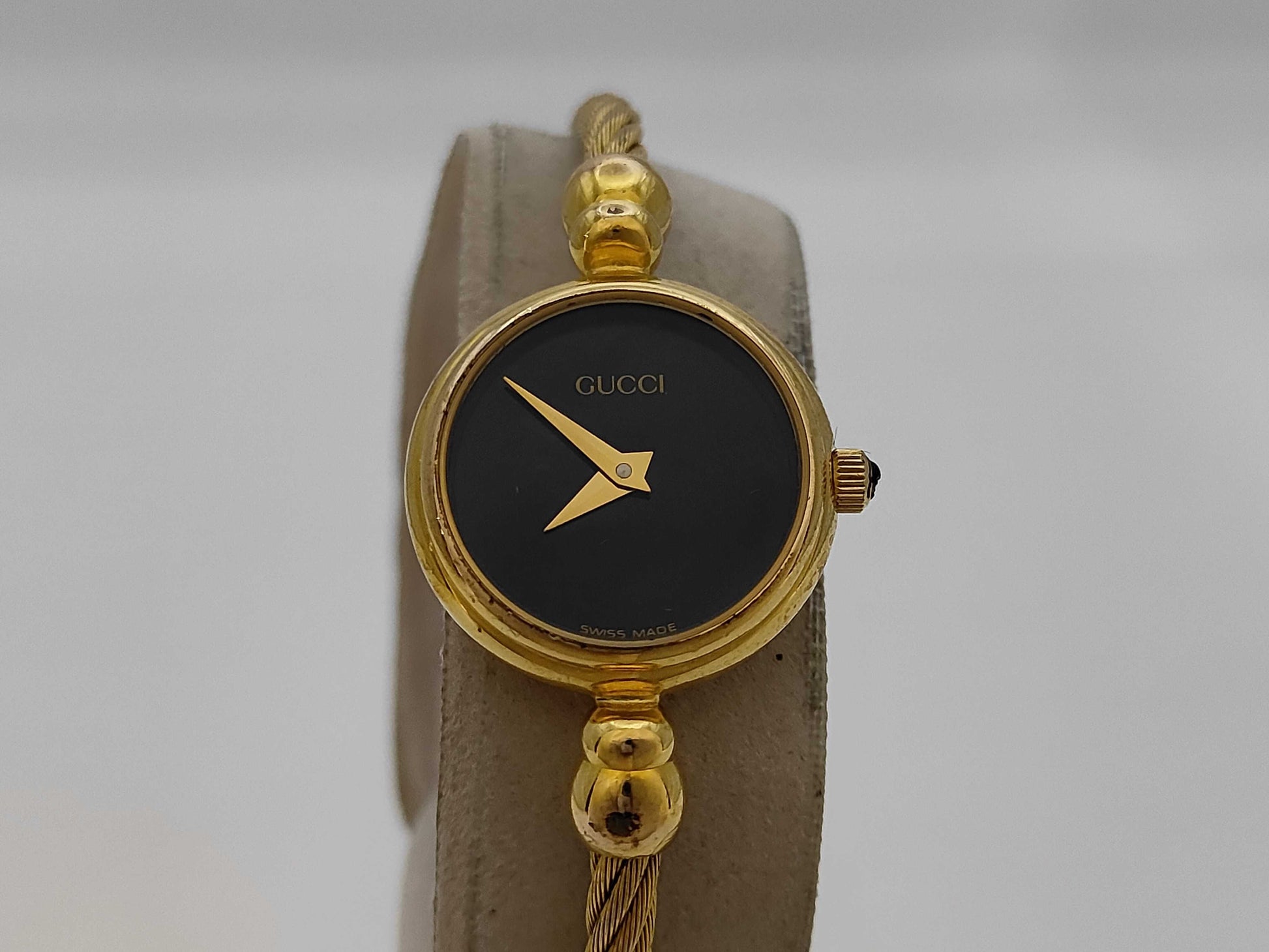 GUCCI 2700.2.L 0230693 Quartz Black Dial Women's Watch