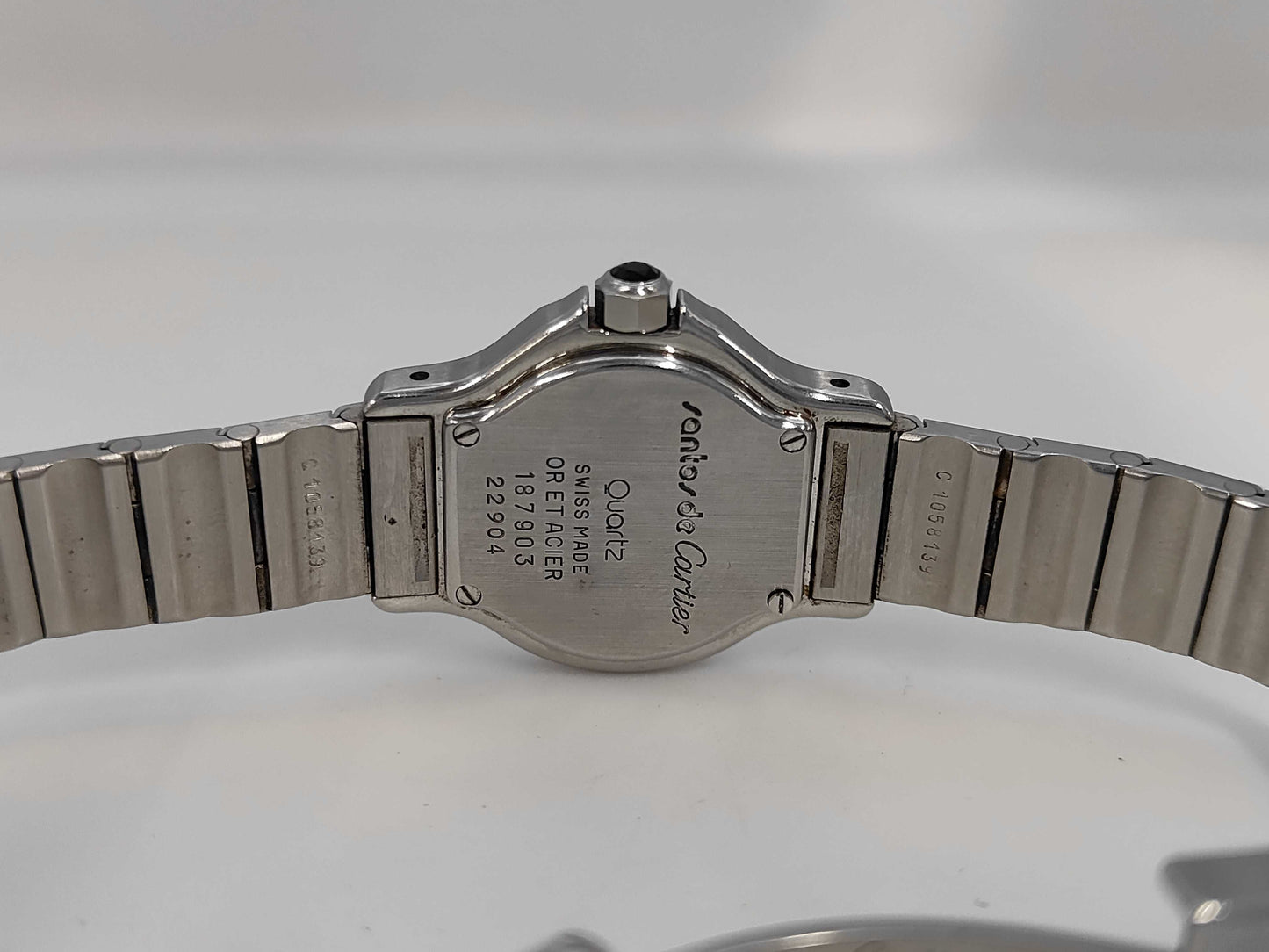 Cartier Santos SM Octagon W2001683 22904 187903 Quartz Women's Watch 