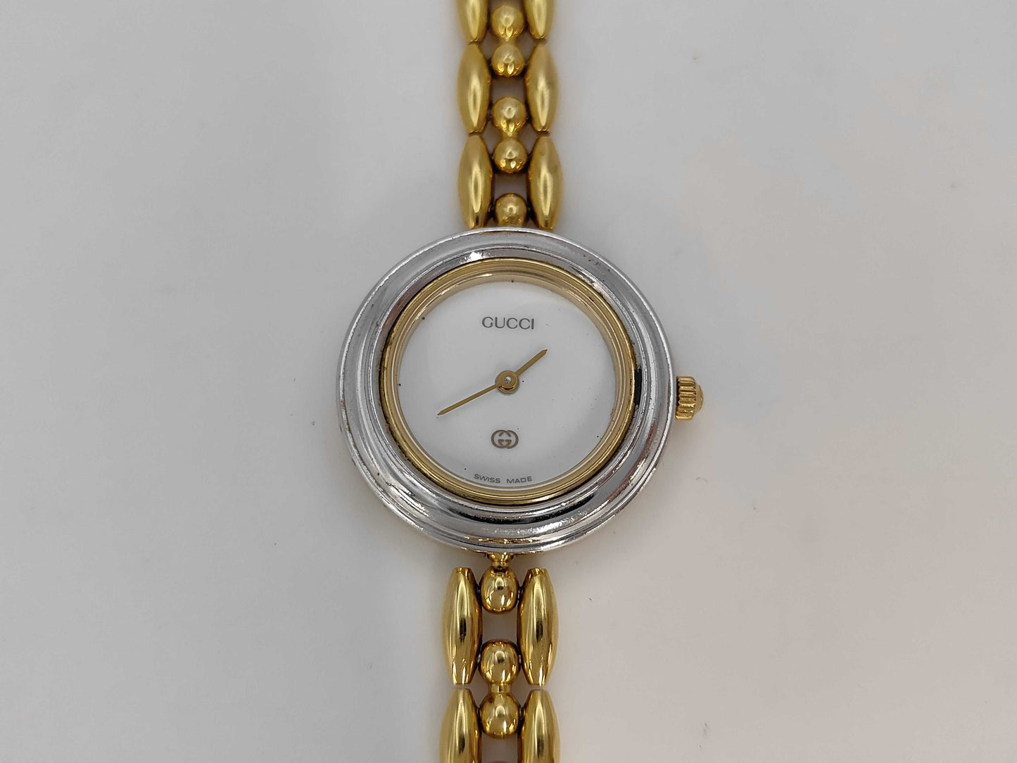 GUCCI Change Bezel 1100-L 0115989 Quartz Women's Watch