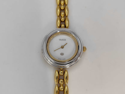 GUCCI Change Bezel 1100-L 0115989 Quartz Women's Watch