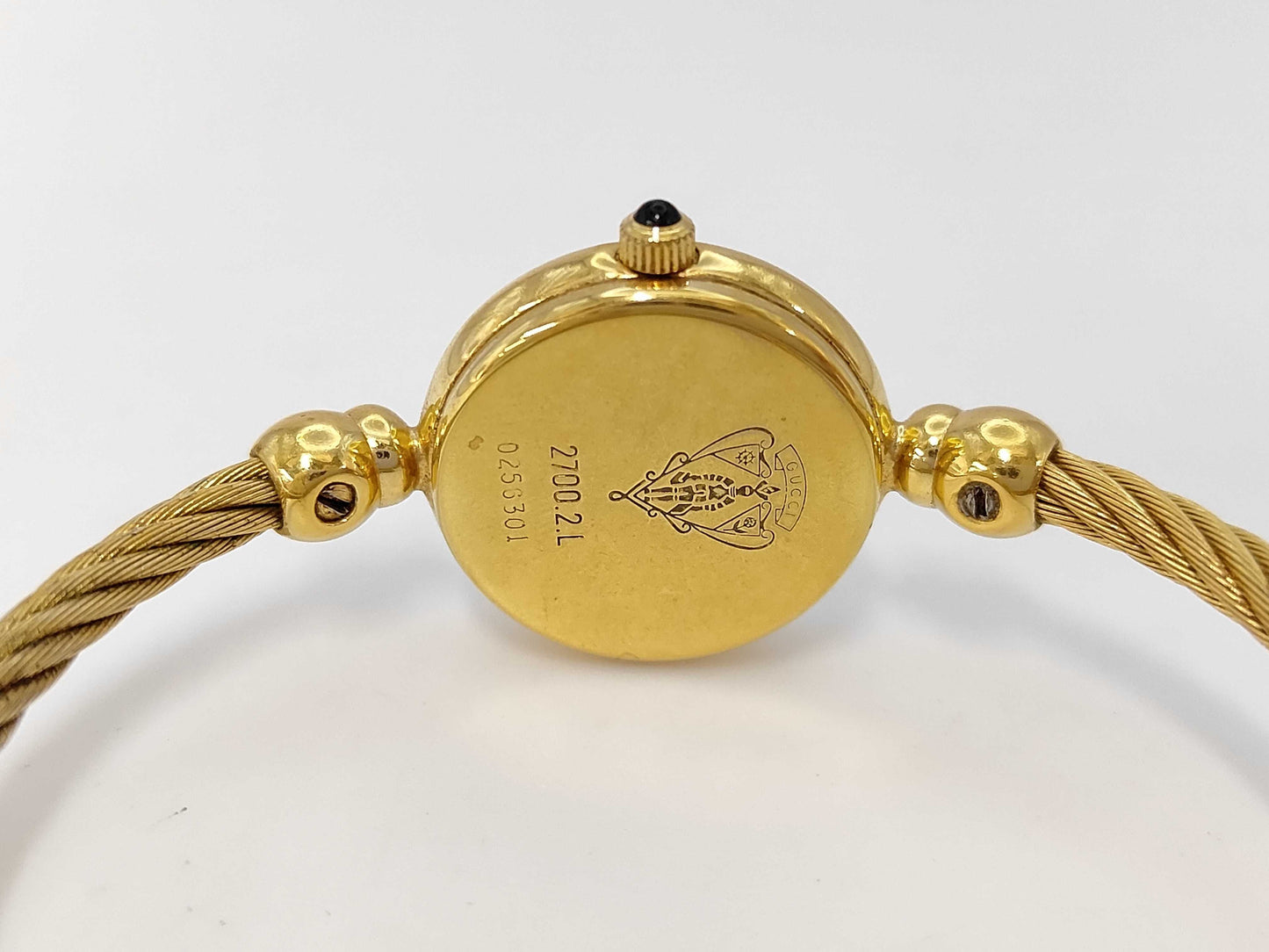 GUCCI 2700.2.L 0256301 Quartz Black Dial Women's Watch