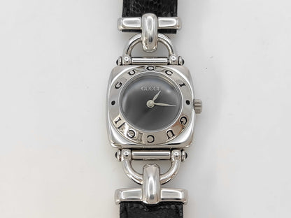 GUCCI 6300L 0134446 Quartz Black Dial Women's Watch