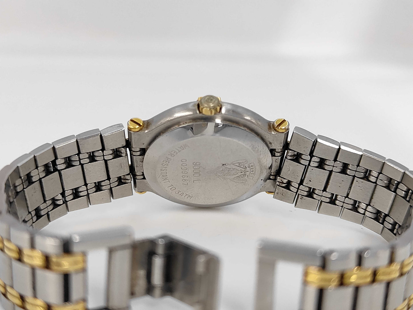 GUCCI 9000L 0099687 Quartz Ivory Dial Women's Watch