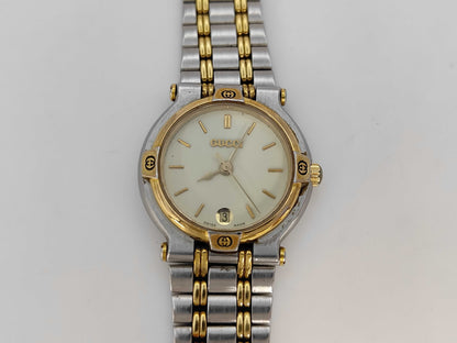GUCCI 9000L 0099687 Quartz Ivory Dial Women's Watch