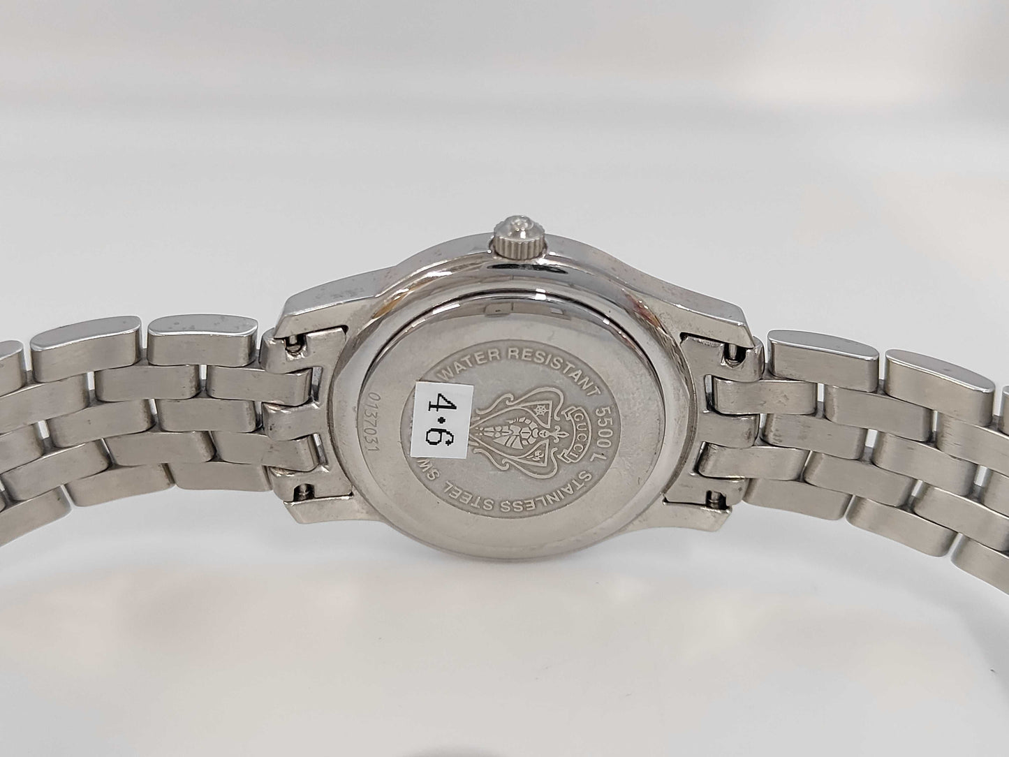 GUCCI 5500L 0137031 Quartz Black Dial Women's Watch