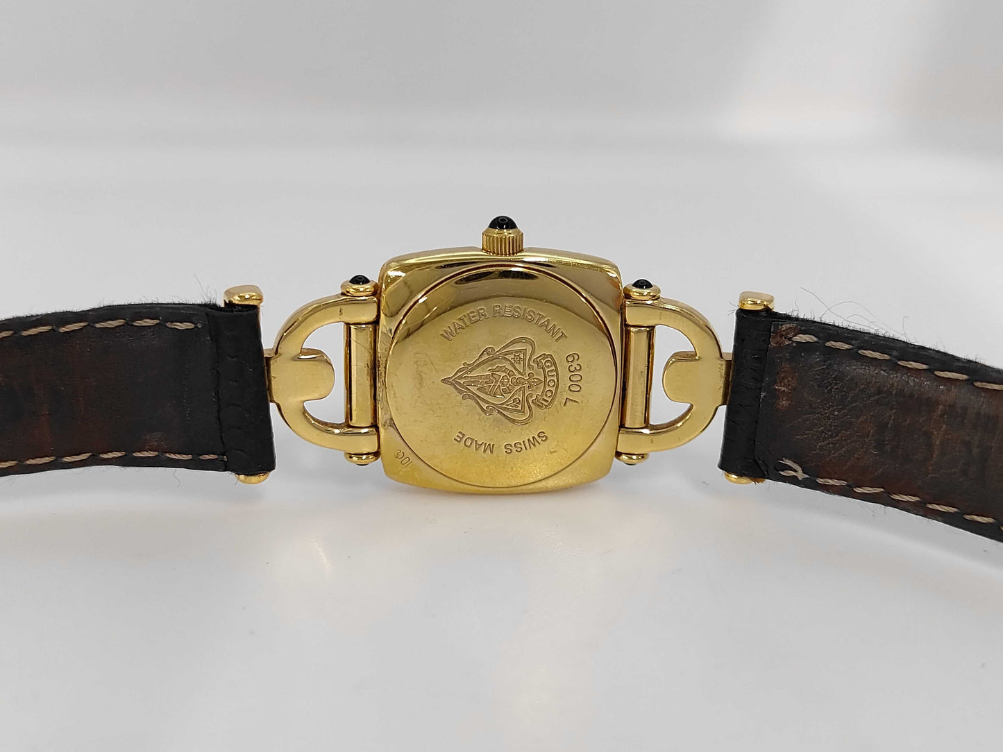 GUCCI 6300L 0040832 Quartz Black Dial Women's Watch