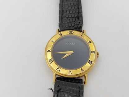 GUCCI 3000.2.L 0311220 Quartz Black Dial Women's Watch