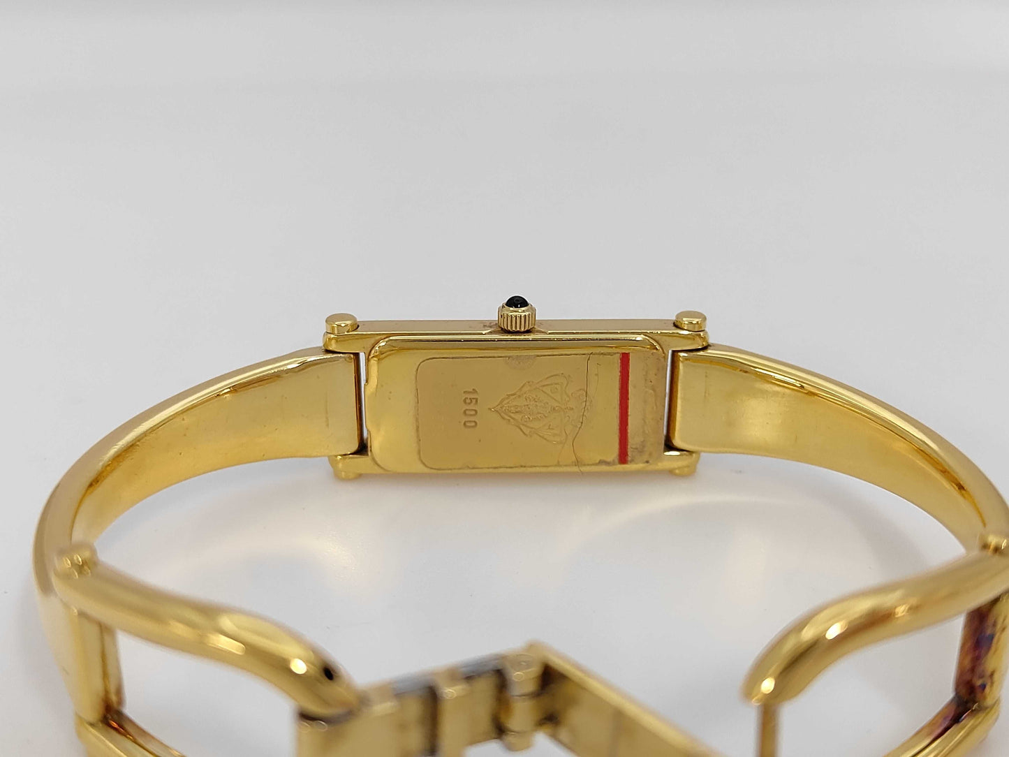 GUCCI 1500 0351556 Quartz Black Dial Women's Watch