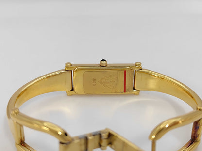 GUCCI 1500 0351556 Quartz Black Dial Women's Watch