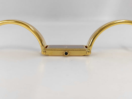 GUCCI 1500 0351556 Quartz Black Dial Women's Watch