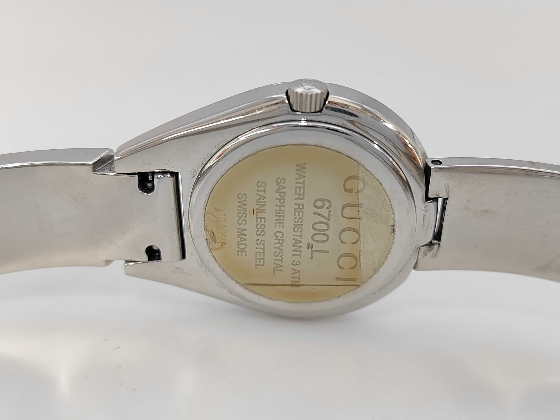 GUCCI 6700L 0101096 Quartz Black Dial Women's Watch