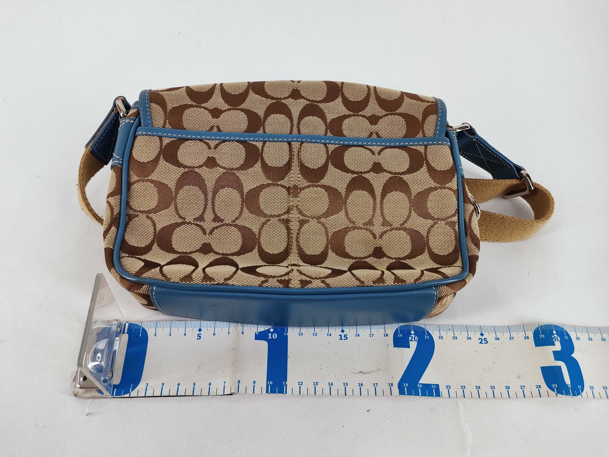 COACH Signature Coach Shoulder Bag Signature Pocket Shoulder Bag