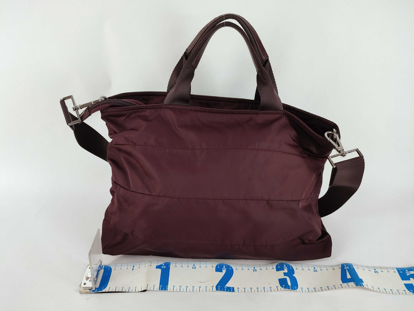 PRADA PRADA Prada Handbag Shoulder 2-way Nylon Logo Leather Handbag