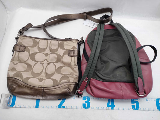 COACH 4-piece shoulder bag