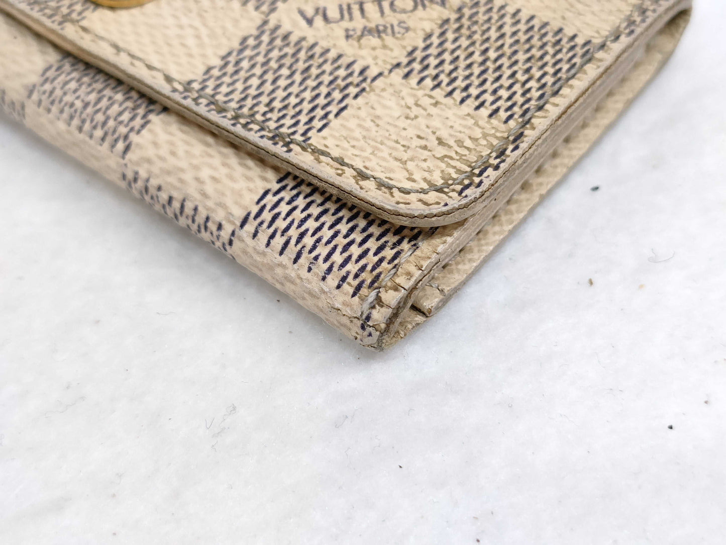 LOUIS VUITTON Damier Louis Vuitton Key Case 4-Piece Key Case/Key Holder